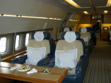 B757 executive inside, Jet charter business