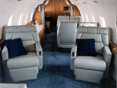Global express seats, private jet flight costs