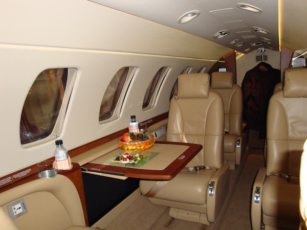 Private Jets Charter flights : business aviation at Paris Le Bourget airport, June 2010