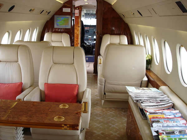 Private Jets Charter flights : business aviation at Paris Le Bourget airport, June 2010