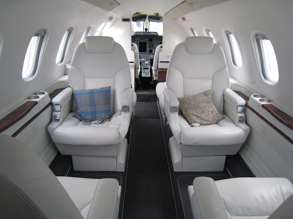 Interior view of the Private Jet Piaggio p180: Paris le Bourget Air Show n°52, June 2017