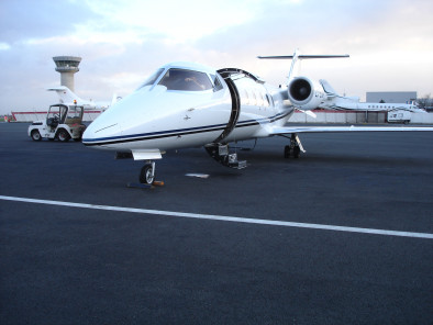 Bombardier learjet 60 welcome on board