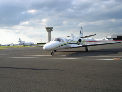 Cessna citation ii bravo outside