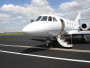 Dassault Falcon 20, Business Jet, used by Private Jet Charter service from AB Corporate Aviation, showing dassault-falcon-20-outside.