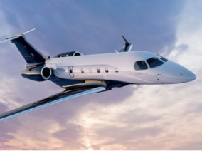 Embraer Legacy 450, Business Aircraft, used by Private Jet Charter service from AB Corporate Aviation, showing embraer-legacy-450-flying.