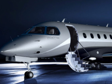 Embraer legacy 500 outside 1, Charter a private aircraft