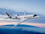 Gulfstream 150, Business Jet, used by Private Jet Charter service from AB Corporate Aviation, showing gulfstream-150-flying.