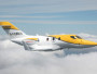 HondaJet, Air Taxi, used by Private Jet Charter service from AB Corporate Aviation, showing hondajet-flying.