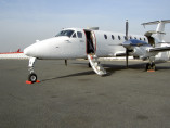 Beechcraft 1900 airliner welcome on board, business aircraft