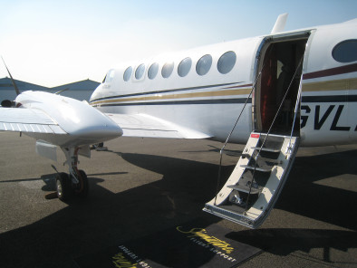 Beechcraft king air 350 welcome on board