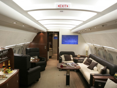 A318 elite private lounge bwd 5jpg, Private jet services