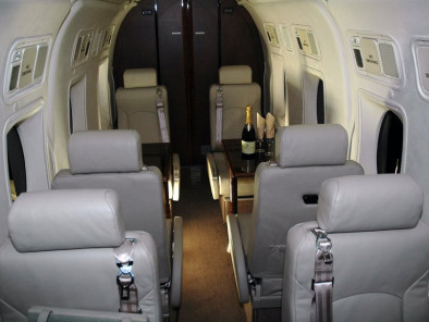 Beech 1900d vip inside