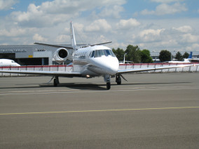 Cessna Citation Excel, Private Jet, used by Private Jet Charter service from AB Corporate Aviation, showing citation-excel-exterior.
