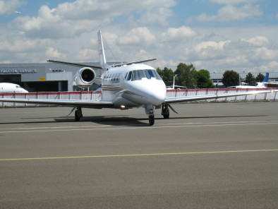 Private Jet Image 490, citation excel exterior