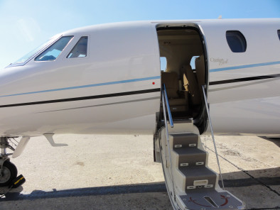 Citation excel doors open, private jet charter europe