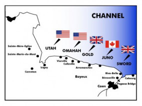 D-Day-Tours-the-landing-beaches-of-normandy-omaha-beach-by-private-helicopter-from-paris