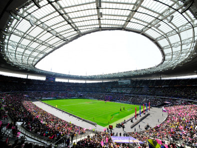 VIP excursion Rugby Match by a Private Aircraft, thanks to Private Jet Charter service from AB Corporate Aviation, showing rugby-match-stade-de-france.