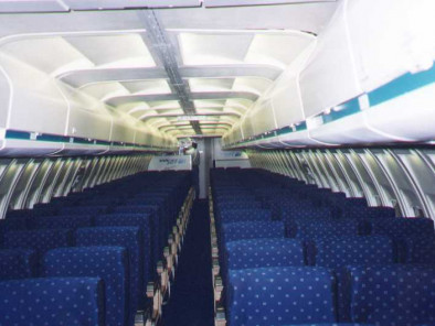 Boeing 737 cabin, Charter private plane