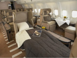 B767 bed, Private jet charter business