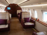 Challenger 605 inside, How to charter a private jet