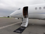 Falcon 2000 welcome on board, private jet flight