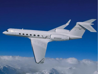 Gulfstream v flying, Cost to book a private jet